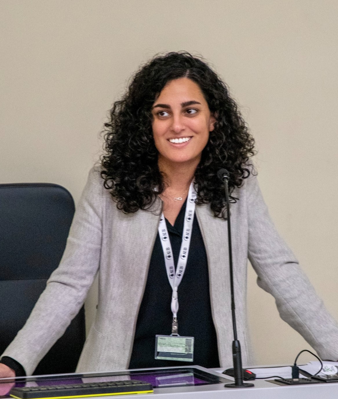 Sarah Karam, former Executive Officer at ESDU